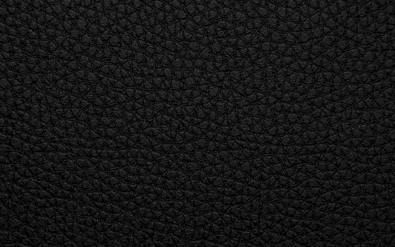 black leather texture, macro, leather textures, black backgrounds, leather backgrounds, leather patterns, leather, HD wallpaper