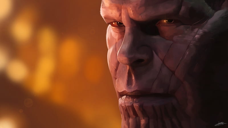 Thanos In Avengers Infinity War Artwork, thanos, superheroes, artwork, artstation, artist, movies, avengers-infinity-war, HD wallpaper