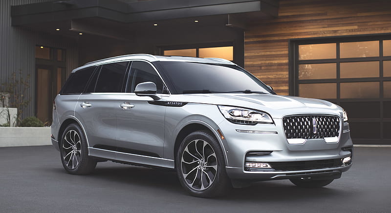 2020 Lincoln Aviator - Front Three-Quarter , car, HD wallpaper