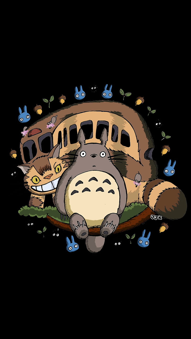 Totoro Catbus Hd Phone Wallpaper Peakpx