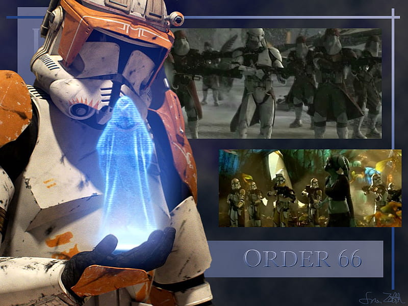 execute order 66, jedis, weapons, trooper, hologram, HD wallpaper