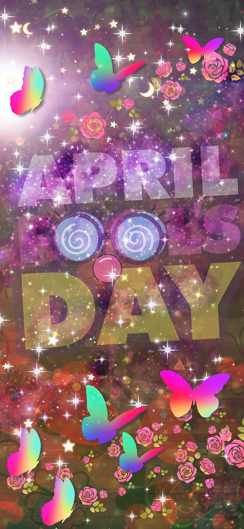 April1, april fools, brown, pink, prank day, HD phone wallpaper