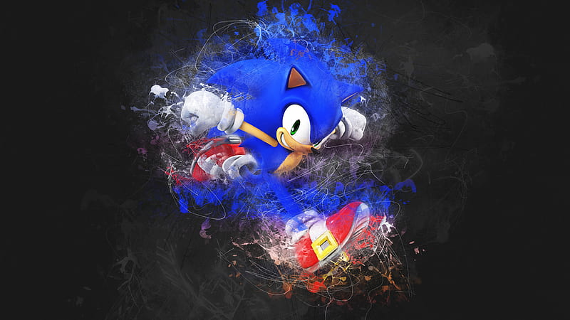 super smash bros., sonic the hedgehog, artwork, Games, HD wallpaper