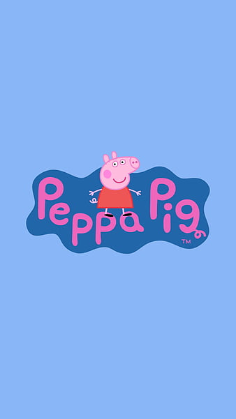 HD wallpaper peppa pig bat logo red thumbnail