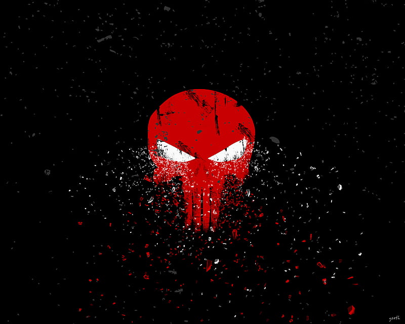Punisher Logo , punisher, skull, logo, artist, artwork, digital-art, HD wallpaper