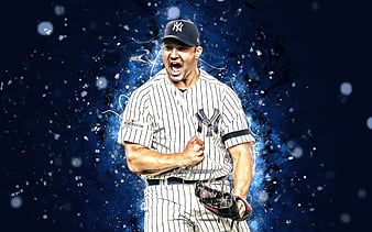 Jonathan Loaisiga, grunge art, MLB, New York Yankees, pitcher