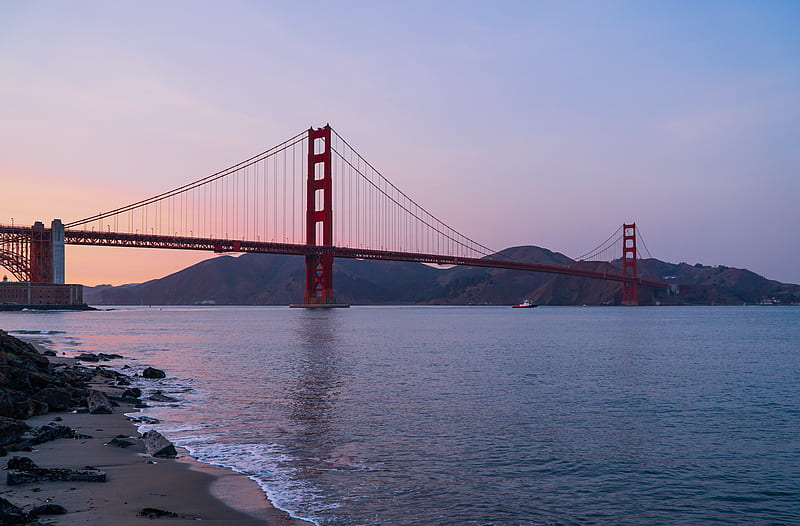 Bridges, Golden Gate, Bridge, San Francisco, HD wallpaper