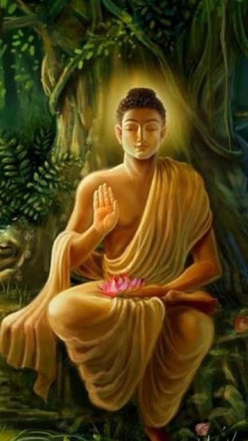 Buddha , Under The Tree, god, meditation, lord buddha, HD phone wallpaper