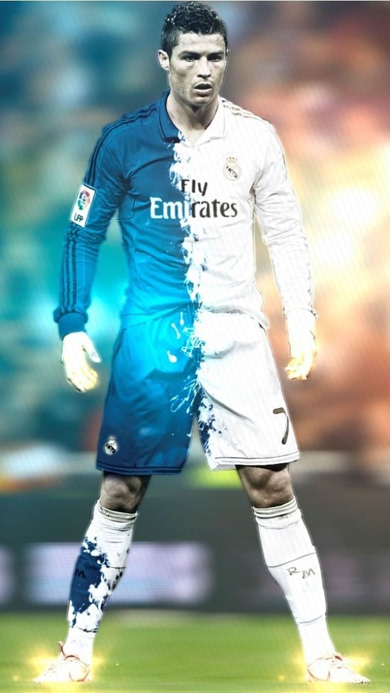 Efecto de fuego de Cristiano Ronaldo, cristiano ronaldo, fuego, efecto,  fútbol, Fondo de pantalla de teléfono HD | Peakpx