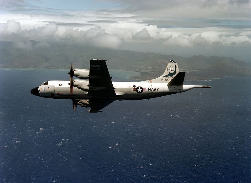 Lockheed P-3 Orion, plane, survailance, orion, lockhhed, HD wallpaper