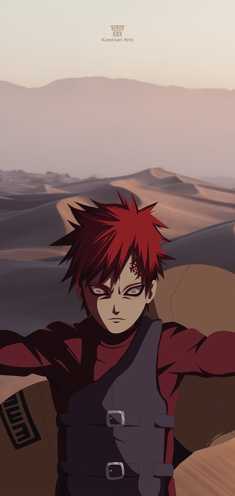 Wallpaper umbrella, character, naruto, sabaku from gaara, ichibi, pran for  mobile and desktop, section сёнэн, resolution 1920x1362 - download