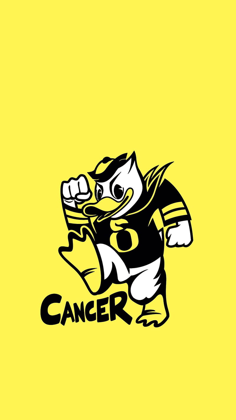 Oregon Ducks , cancer, esports, football, stomp, out, HD phone wallpaper