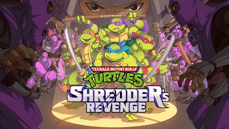 Teenage Mutant Ninja Turtles, Teenage Mutant Ninja Turtles: Shredder's Revenge, Donatello (TMNT) , Leonardo (TMNT) , Michelangelo (TMNT) , Raphael (TMNT), HD wallpaper