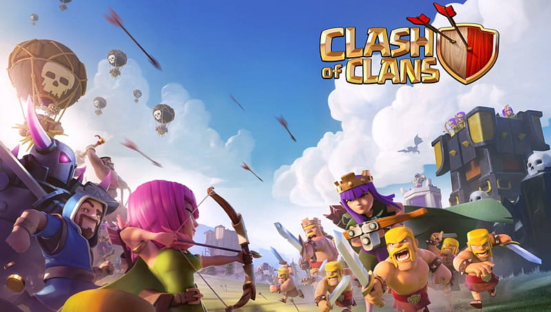 Clash Of Clans, landing, home, loading, clash of clans, coc, funny, page,  HD wallpaper | Peakpx