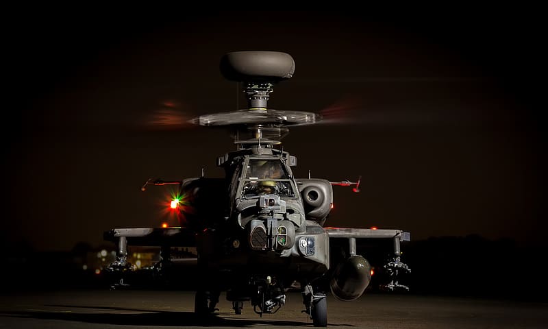 Helicopter, Aircraft, Military, Boeing Ah 64 Apache, Attack Helicopter, Military Helicopters, HD wallpaper