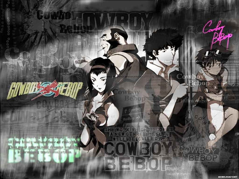 cowboy mixup, gris, cowboy bebop, anime, spike, HD wallpaper