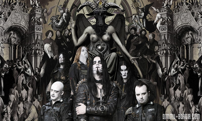 BLACK - SHAGRATH. DIMMU BORGIR.