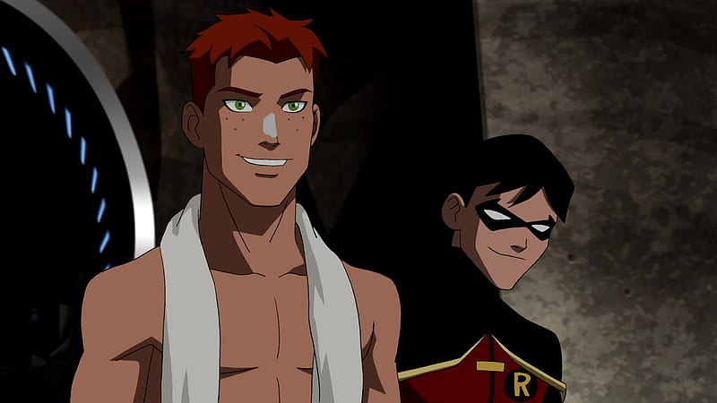 TV Show, Young Justice, Boy, Dick Grayson, Green Eyes, Red Hair, Robin (DC Comics), Wally West, HD wallpaper