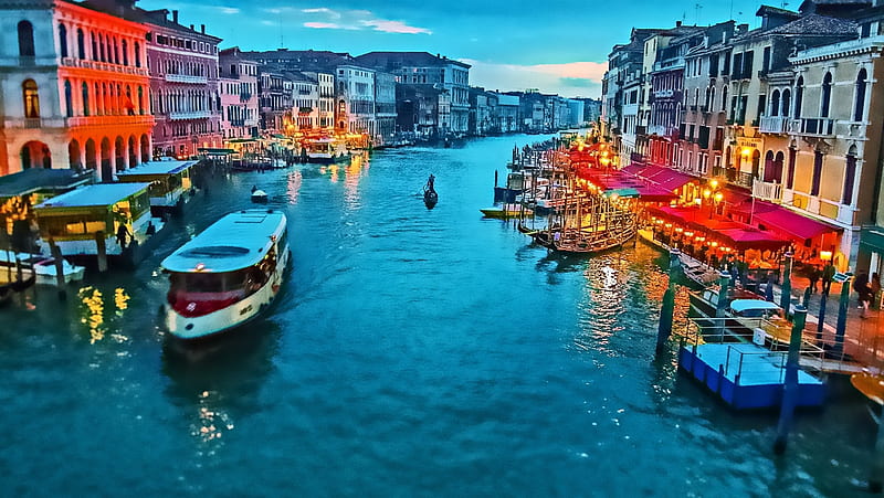 Venetian atmosphere_(Italy), architecture, Italia, seascapes, Italy, ruins, old, monument, city, bridge, landscapes, village, river, hills, ancient, view, houses, roofs, town, colors, sky, trees, lake, panorama, building, antique, medieval, reflections, HD wallpaper