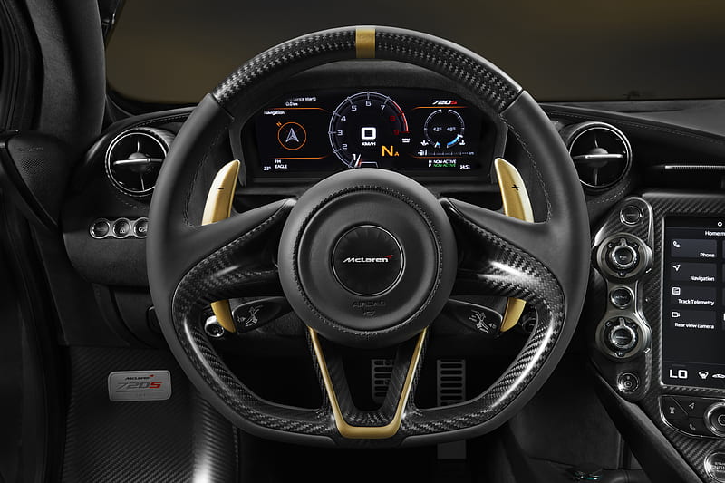 Mclaren 720s Steering View, mclaren-720s, mclaren, 2017-cars, carros, steering, HD wallpaper