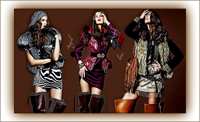 ღFashion Beautiesღ, sensual, pea coats, boots, purses, bonito, woman, trends, alluring, feminine, glamours, beauty, glam, amazing, hats, sexy, heels, runway, awesome, fashion, HD wallpaper