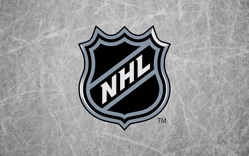 NHL, hockey, emblem NHL, logo, National Hockey League, USA, HD wallpaper