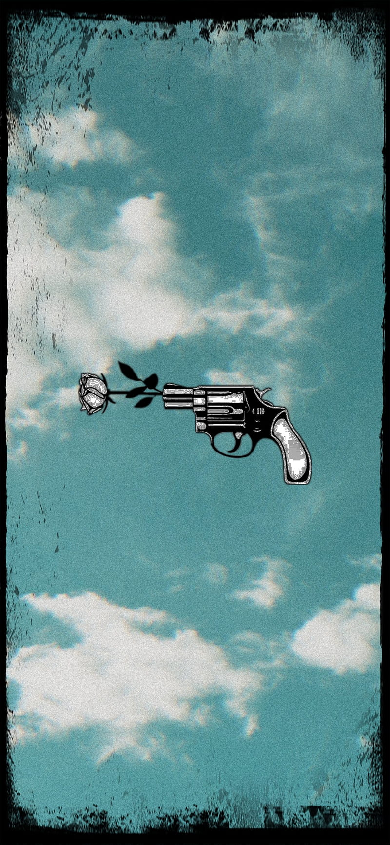 Gun, cloud, sky, peaky blinders, HD phone wallpaper
