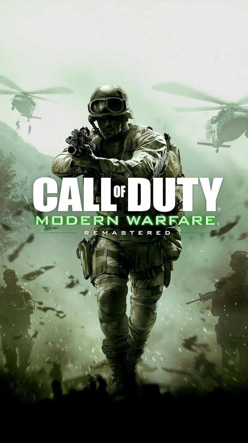 COD4 remastered, call of duty, games, infinity ward, HD phone wallpaper