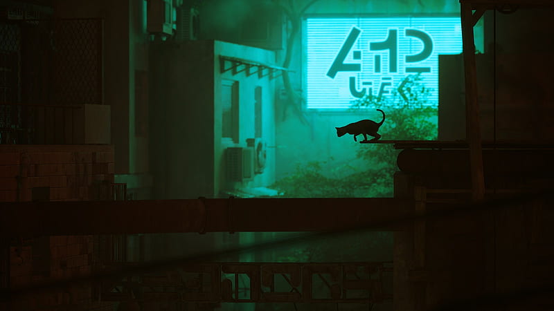 Stray''s Post Apocalyptic World Evokes The Walled City Of Kowloon, Stray Game, HD wallpaper