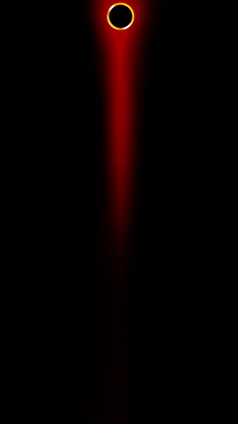 Notch camera 1, abstract background, black, camera, dot, lockscreen, notch,  red, HD phone wallpaper | Peakpx