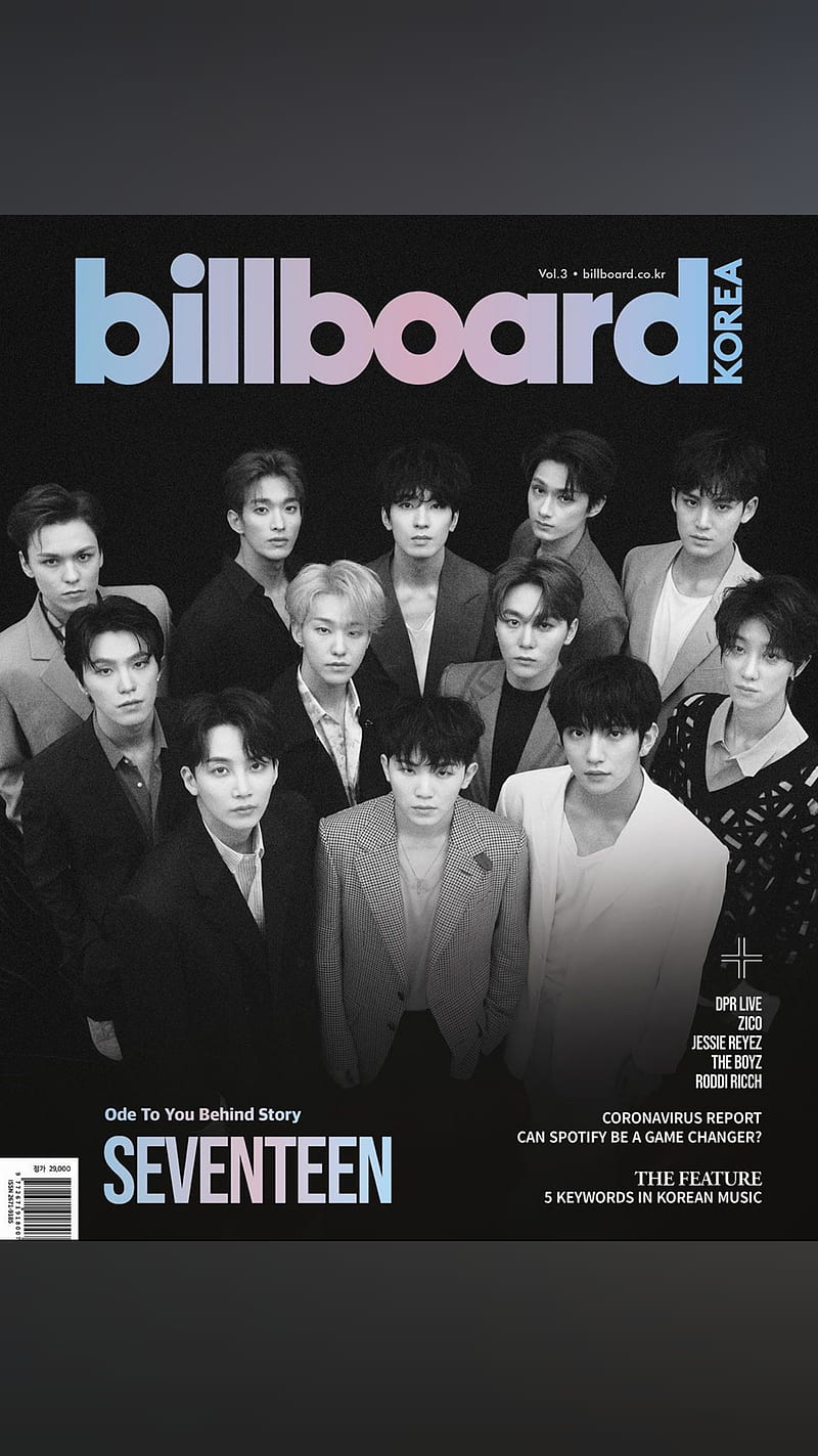 Seventeen Billboard , kpop, seventeen, HD phone wallpaper