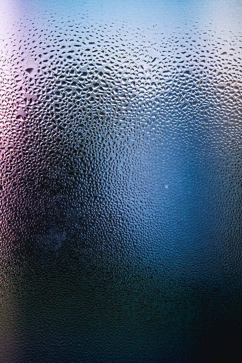 HD wallpaper water blue glass blur bubbles closeup droplets drops   Wallpaper Flare