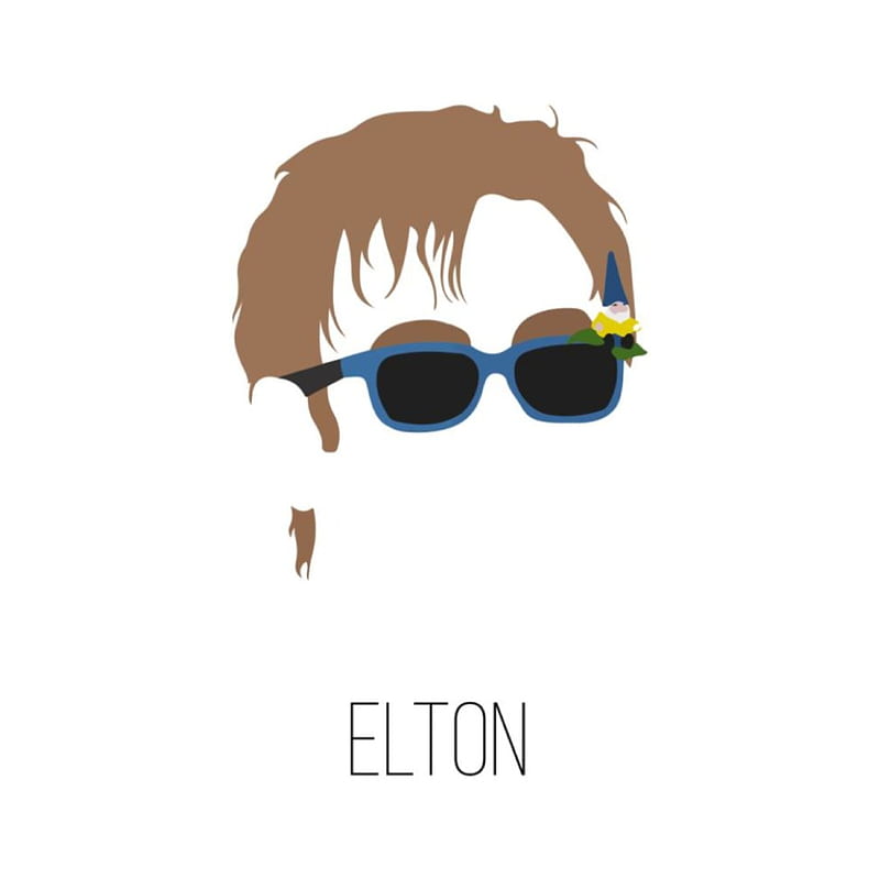 Elton John Logo 3, elton john, HD wallpaper