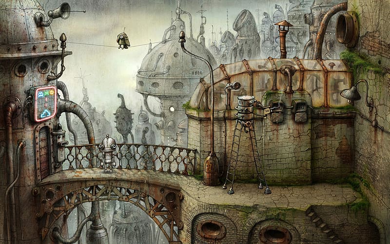 Video Game, Machinarium, HD wallpaper