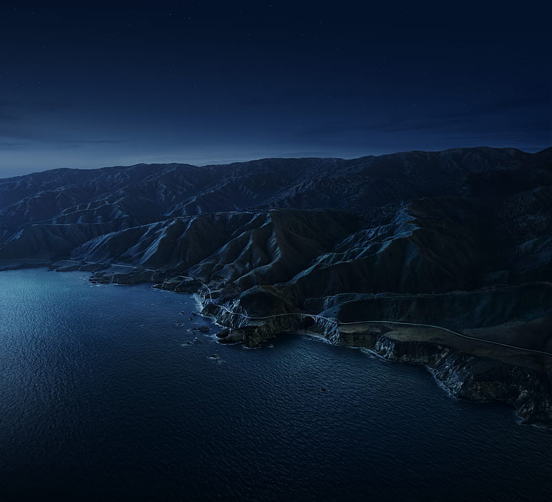 Earth, Big Sur, Aerial, Apple Inc., Coastline, Landscape, Mountain, Ocean, HD wallpaper