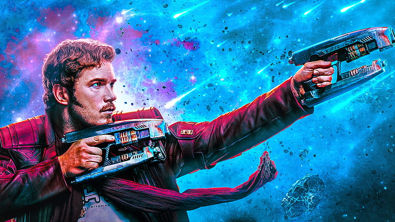 Star Lord 2018, star-lord, superheroes, reddit, artist, chris-pratt, HD wallpaper