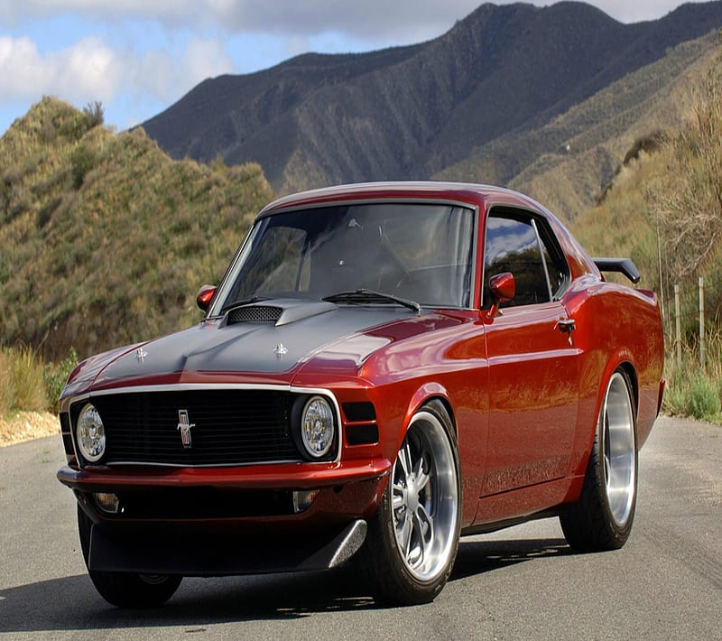 Red Mustang, car, vehicle, HD wallpaper | Peakpx