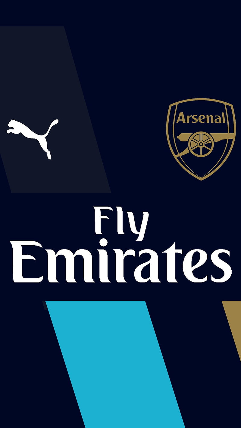 Arsenal Blue, football, new, team, HD phone wallpaper