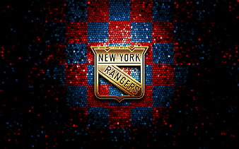 Mika Zibanejad Grunge Art NHL New York Rangers by christiancaron54