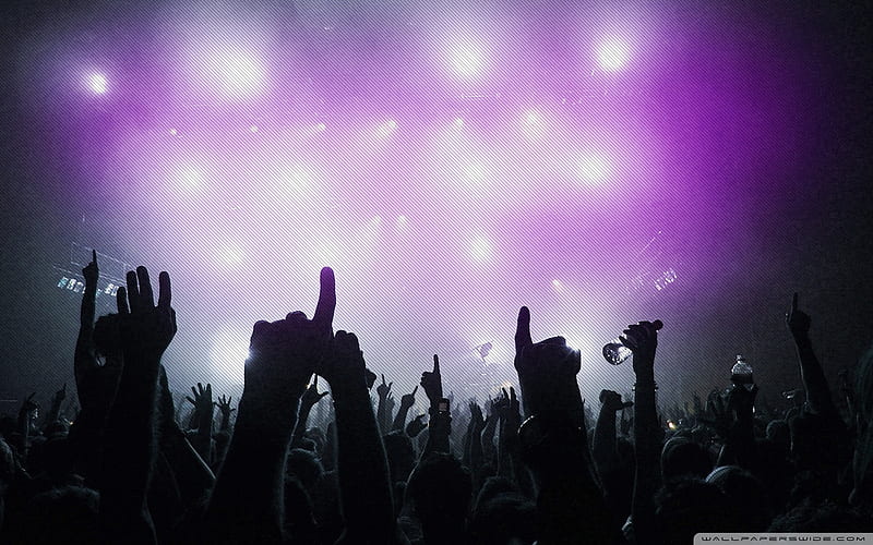 Concert, sound, rock, music, black, abstract, lights, club, cool, party, dance, musical, night, HD wallpaper