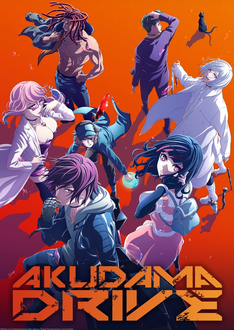 Akudama Drive Anime Fabric Wall Scroll Poster (16x19) Inches [A] Akudama  Drive-16 : Amazon.ca: Home