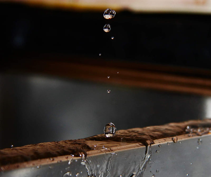 Water Drop, droplets, rain, raindrops, water, HD wallpaper