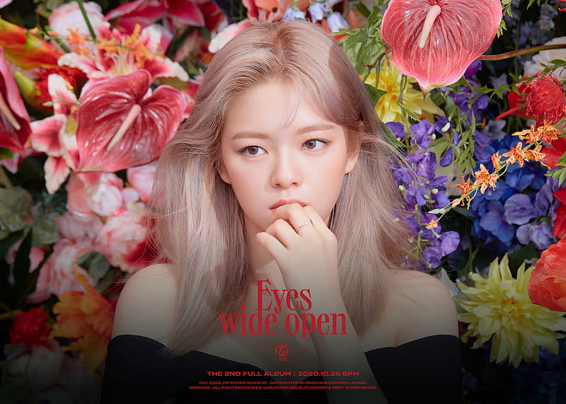 Jeongyeon, eyes wide open, i cant stop me, kpop, more and more, twice, yoo jeongyeon, HD wallpaper