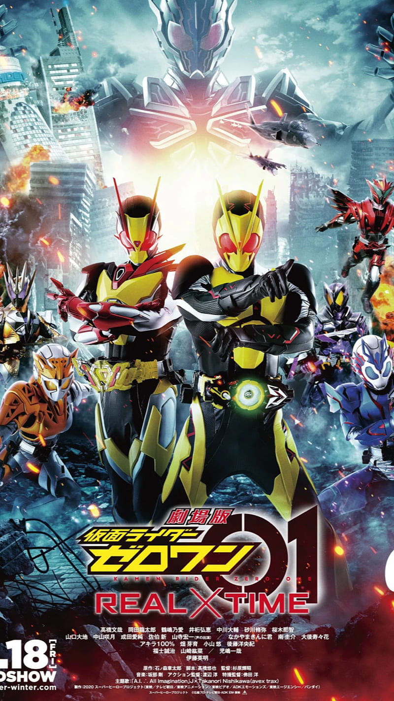 Kamen Rider Zero-One, Kamen Rider, REALxTIME, HD phone wallpaper
