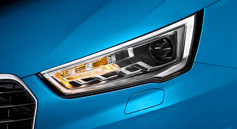 2015 Audi A1 Sportback (Hainan Blue) - Headlight , car, HD wallpaper