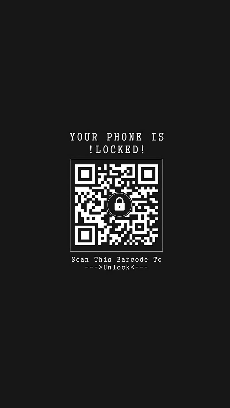Barcode Lock Screen, 929, bar, code locked, lockscreen, minimal, HD phone wallpaper
