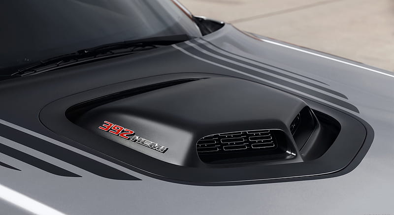 2015 Dodge Challenger 392 HEMI Scat Pack Shaker - Hood , car, HD wallpaper