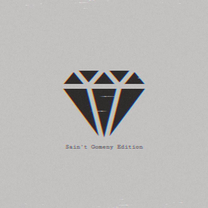 Diamond Saint Black Logo Hd Phone Wallpaper Peakpx