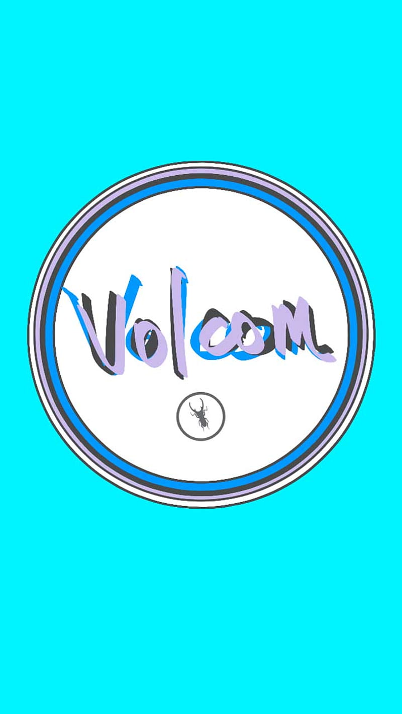 Volcom, skate logo, skater, HD phone wallpaper