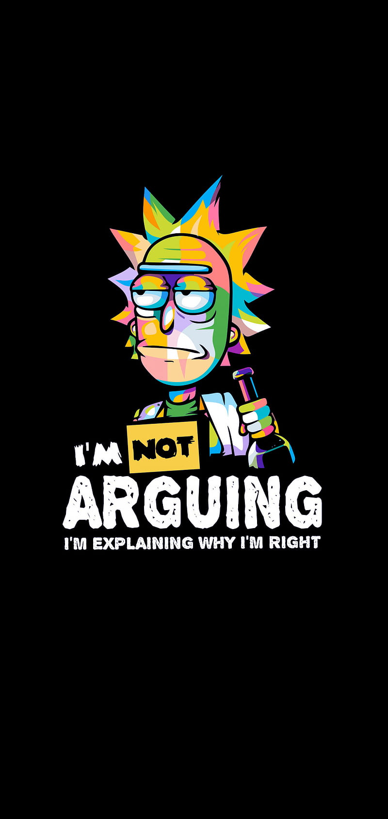 RICK AND MORTY , cartoon, chicago, more, morty, positive, rick, rick and morty, see, series, things, HD phone wallpaper